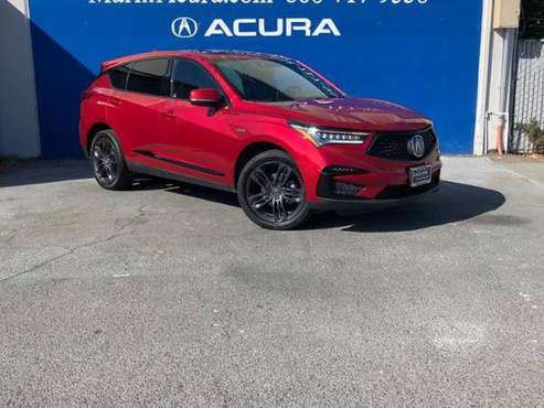 2019 Acura RDX AWD w/A-Spec Pkg stk# 20641 JC - cars & trucks - by... for sale in Corte Madera, CA