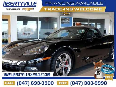 498/mo - 2008 Chevrolet Corvette Indy 500 Pace Car 36 - cars & for sale in Libertyville, IL