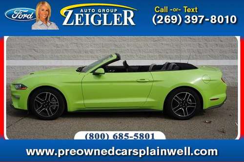 2020 Ford Mustang 2 3L EcoBoost Sport - - by for sale in Plainwell, MI