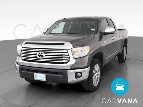 2014 Toyota Tundra Double Cab Limited Pickup 4D 6 1/2 ft pickup Gray... for sale in Saint Joseph, MO