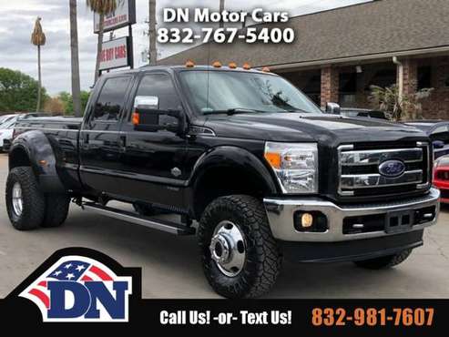 2015 Ford Super Duty F-350 DRW Truck F350 4WD Crew Cab 172 King for sale in Houston, TX