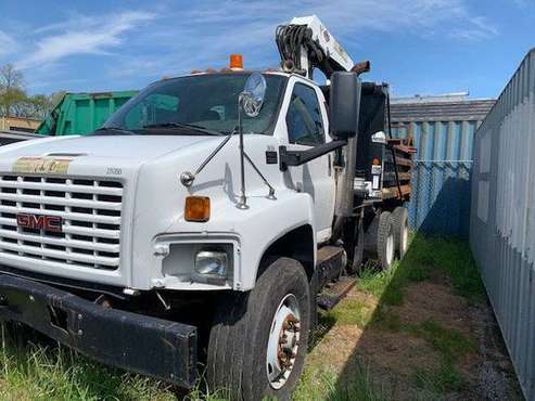 2007 GMC C-8500 TANDEM 10 YARD DUMP TRUCK WITH KNUCKLE BOOM - cars &... for sale in Massapequa Park, NY