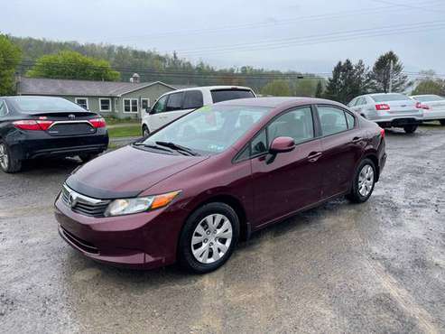 JUST IN 2012 HONDA CIVIC LX ONLY 105K MILES TRADES WELCOME - cars & for sale in MIFFLINBURG, PA