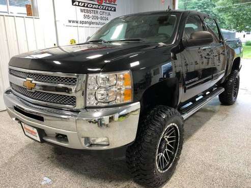 2013 CHEVY SILVERADO LT*7.5" LIFT*NEW RIMS/TIRES*65K MILES*SWEET!! for sale in Webster City, IA