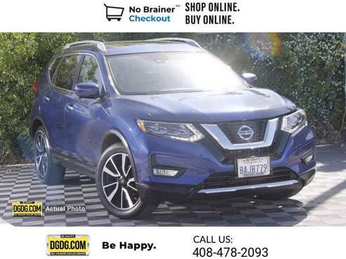 2017 Nissan Rogue SL Platinum Reserve suv Caspian Blue - cars & for sale in San Jose, CA