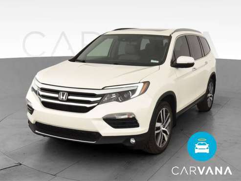2017 Honda Pilot Touring Sport Utility 4D suv White - FINANCE ONLINE... for sale in Fort Collins, CO