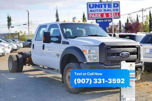 2012 Ford F-550 Super Duty 4X4 4dr Crew Cab 176.2 200.2 in. WB /... for sale in Anchorage, AK