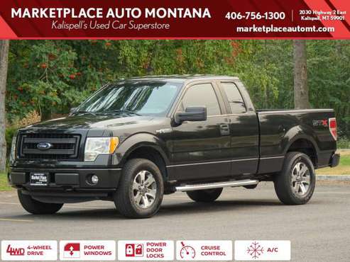 2013 FORD F150 SUPER CAB 4x4 4WD F-150 Truck STX PICKUP 4D 6 1/2 FT for sale in Kalispell, MT