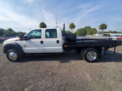 2012 Ford F-550 Crew-Cab Flatbed 4X4 Delivery Anywhere - cars & for sale in GA