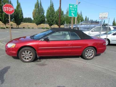 2004 *Chrysler* *Sebring* *Limited 2dr Convertible* - cars & trucks... for sale in Marysville, WA