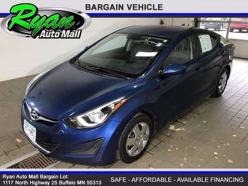 2016 Hyundai Elantra Se $899 Down Delivers! - cars & trucks - by... for sale in Buffalo, MN