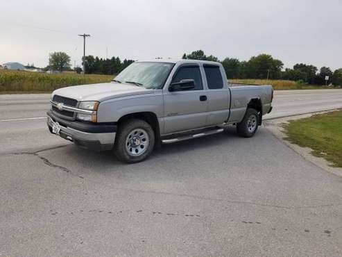 2005 Chevy 1500 Ext Cab 4x4 - cars & trucks - by dealer - vehicle... for sale in Canton, WI