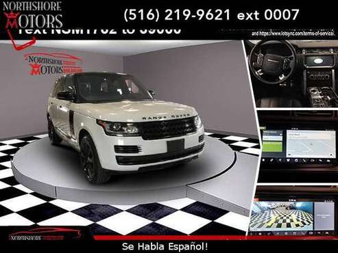 2017 Land Rover Range Rover HSE Td6 - SUV - cars & trucks - by... for sale in Syosset, NY