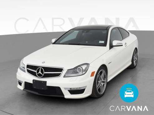 2012 Mercedes-Benz C-Class C 63 AMG Coupe 2D coupe White - FINANCE -... for sale in Atlanta, CA