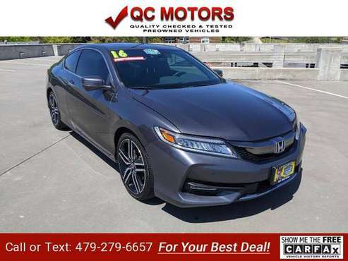 2016 Honda Accord Touring 2dr Coupe coupe Polished Metal - cars &... for sale in Fayetteville, AR