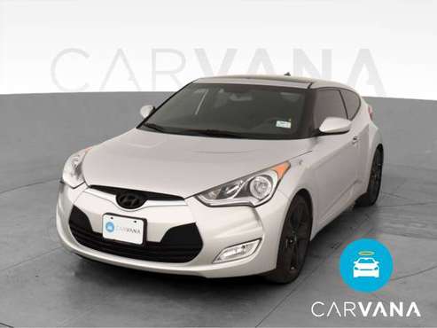 2017 Hyundai Veloster Value Edition Coupe 3D coupe Silver - FINANCE... for sale in Van Nuys, CA