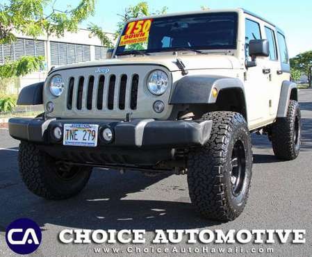 2018 *Jeep* *Wrangler JK Unlimited* *LIFTED RIMS TIRES - cars &... for sale in Honolulu, HI