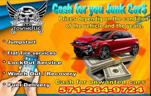 MEGA CASH FOR JUNK CARS - cars & trucks - by owner - vehicle... for sale in Woodbridge, District Of Columbia