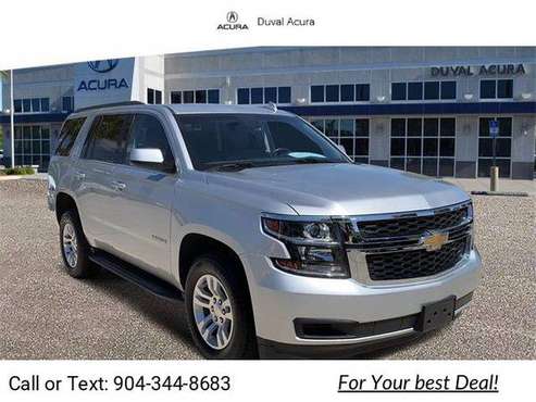 2020 Chevy Chevrolet Tahoe LT suv Silver - - by dealer for sale in Jacksonville, FL