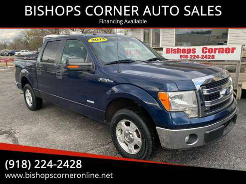 2013 Ford F-150 F150 F 150 XLT 4x2 4dr SuperCrew Styleside 5 5 ft for sale in Sapulpa, OK
