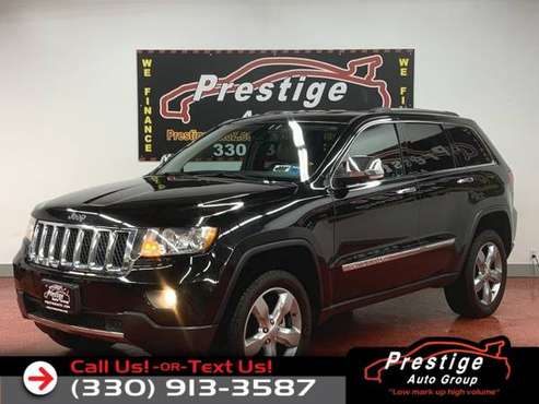 2013 Jeep Grand Cherokee Overland 4WD - 100 Approvals! for sale in Tallmadge, OH