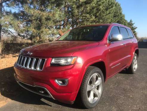 2014 JEEP GRAND CHEROKEE OVERLAND 4WD V6 ROOF CAM SUPER CLEAN! -... for sale in Minneapolis, MN