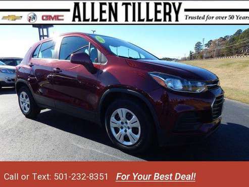 2017 Chevy CHEVROLET TRAX LS hatchback BUTTE RED METALLIC - cars &... for sale in Hot Springs, AR