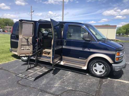 2000 CHEVY EXPRESS CONVERSION WHEELCHAIR VAN - - by for sale in Pesotum, IL