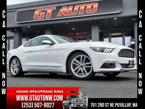 2016 Ford Mustang EcoBoost Premium Coupe 2D - - by for sale in PUYALLUP, WA