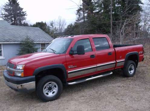 2004 Chevy 2500 Diesel 4x4 - cars & trucks - by dealer - vehicle... for sale in Charlevoix, MI