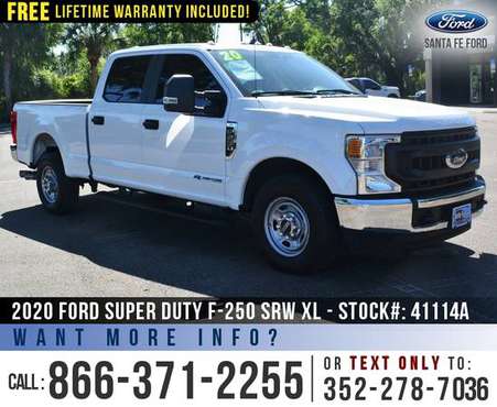 2020 FORD SUPER DUTY F250 SRW XL Bed Liner, Camera - cars & for sale in Alachua, FL