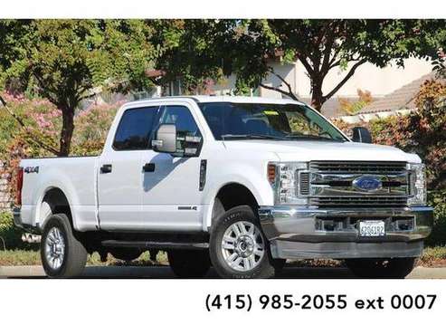 2019 Ford Super Duty F-250 truck XLT 4D Crew Cab (White) for sale in Brentwood, CA