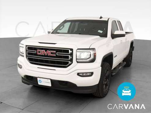 2017 GMC Sierra 1500 Double Cab SLE Pickup 4D 6 1/2 ft pickup White... for sale in South El Monte, CA