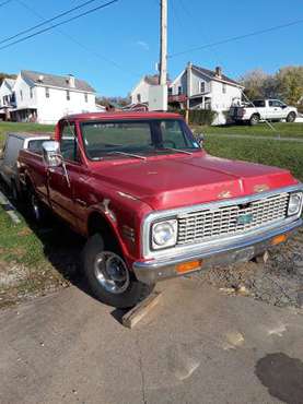 1972 chevy c10 4x4 - cars & trucks - by owner - vehicle automotive... for sale in mckeesport, PA