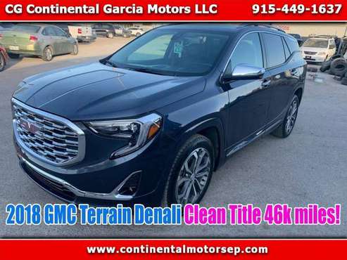 2018 GMC Terrain SLT - - by dealer - vehicle for sale in El Paso, TX