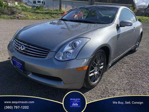 2007 INFINITI G G35 Coupe 2D - - by dealer - vehicle for sale in Sequim, WA