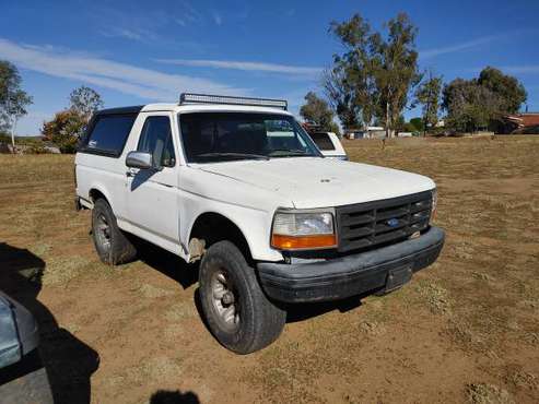 Ford Bronco - cars & trucks - by owner - vehicle automotive sale for sale in Ramona, CA