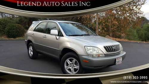 2003 Lexus RX300 2WD 1-Owner Pristine Condition - cars & trucks - by... for sale in lemon grove, CA