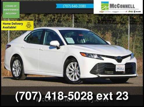2020 Toyota Camry LE - cars & trucks - by dealer - vehicle... for sale in Healdsburg, CA