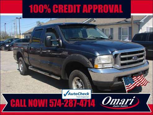 2002 Ford Super Duty F-250 Crew Cab 156 XL 4WD The Lowest for sale in SOUTH BEND, MI