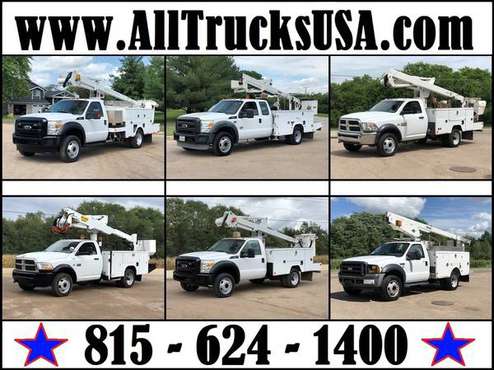 Bucket Boom Trucks FORD GMC DODGE CHEVY Altec Hi-Ranger Versalift... for sale in south dakota, SD