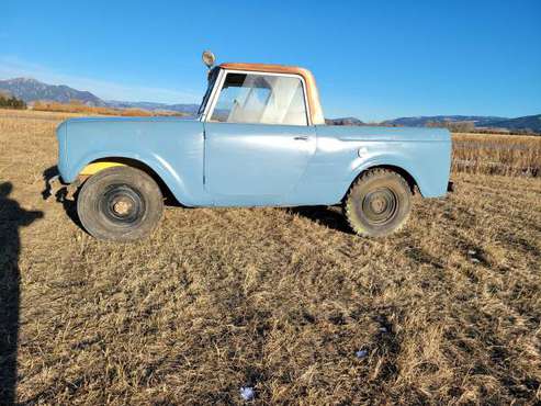 1962 scout pickup $3250 - cars & trucks - by owner - vehicle... for sale in Bozeman, MT