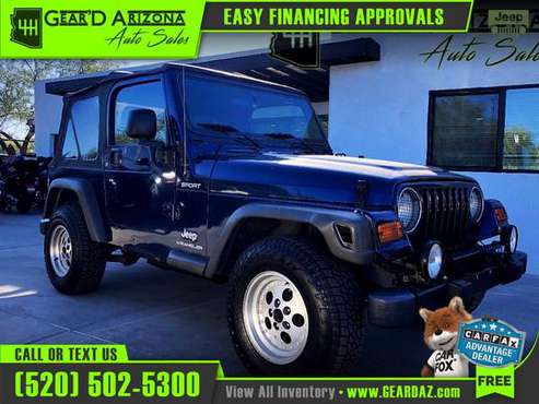 2005 Jeep WRANGLER / TJ for $10,995 or $169 per month! - cars &... for sale in Tucson, AZ