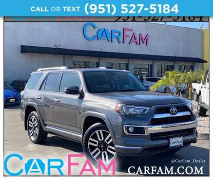 2018 Toyota 4Runner Limited 4x4 - - by dealer for sale in Rialto, CA