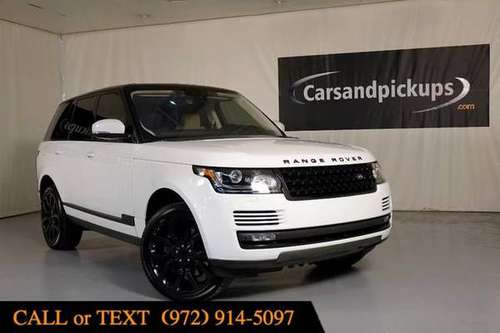 2017 Land Rover Range Rover Supercharged - RAM, FORD, CHEVY, DIESEL,... for sale in Addison, TX