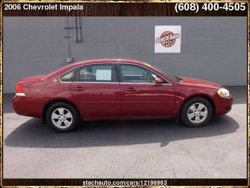 2006 Chevrolet Impala 4dr Sdn LT 3.5L with License plate bracket,... for sale in Janesville, WI