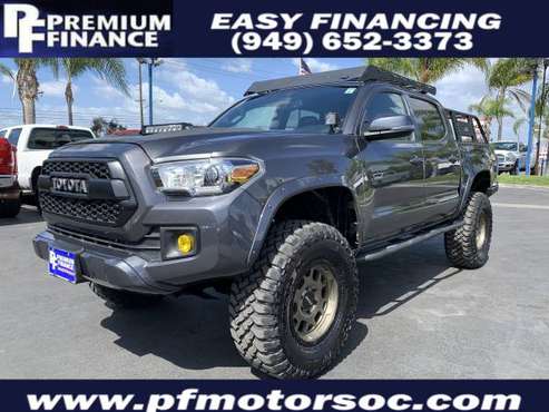S.2016 TOYOTA TACOMA DOUBLE CAB TRD 4X4 NAV BCKUPCAM 1 OWNER LOW MILES for sale in Stanton, CA