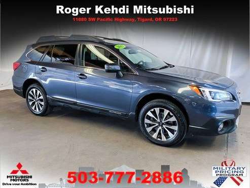 2017 Subaru Outback AWD All Wheel Drive 3.6R SUV - cars & trucks -... for sale in Tigard, OR