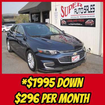 *$1995 Down *$296 Per Month on this Sporty 2018 CHEVROLET MALIBU !!!... for sale in Modesto, CA