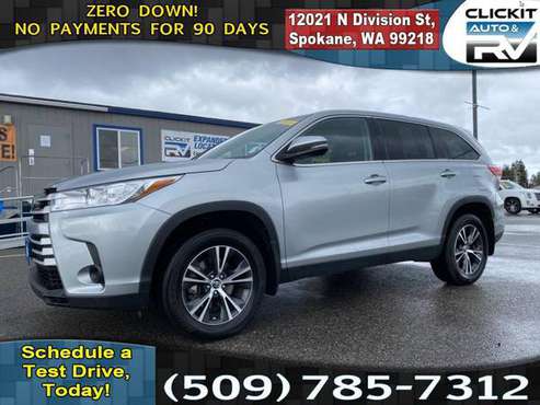 2019 Toyota Highlander LE 3 5L V6 4x4 SUV Upgrade Your Sleigh! for sale in Spokane, WA